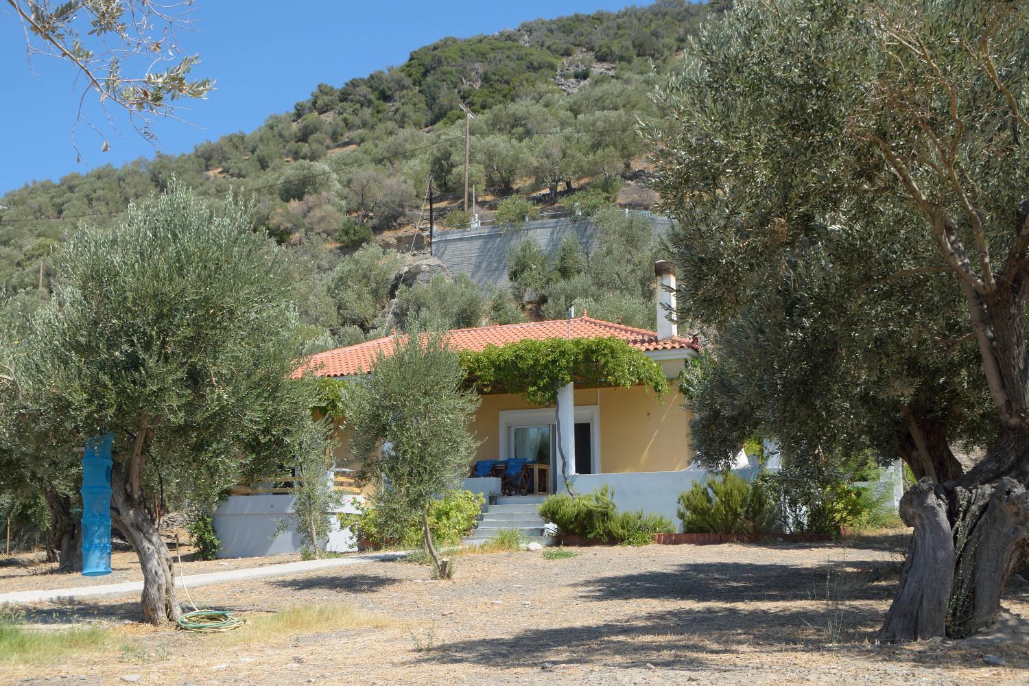 Melinda Holiday House Plomari Exterior photo